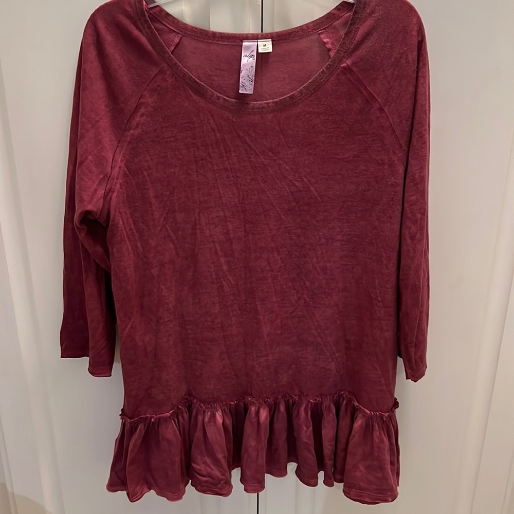 Alya 3/4 length sleeve Top